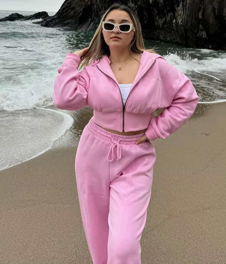 The Perfect Pink Track Suit