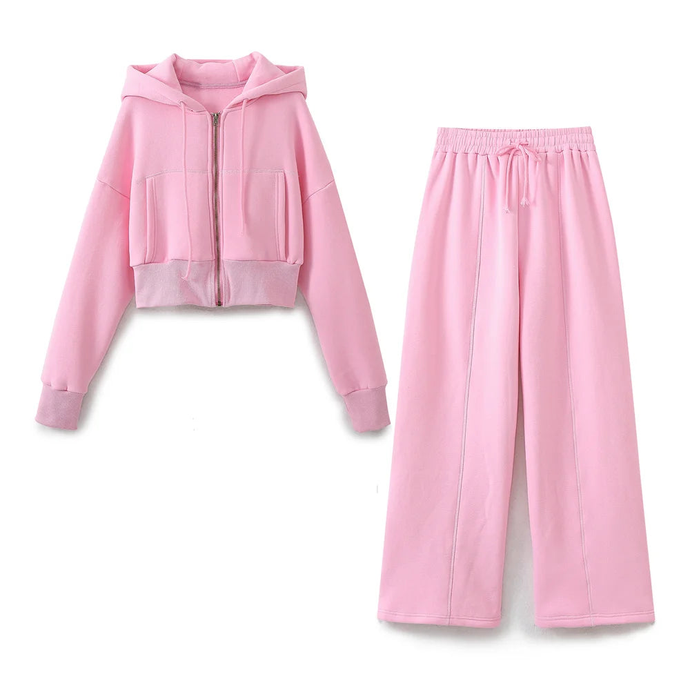 The Perfect Pink Track Suit